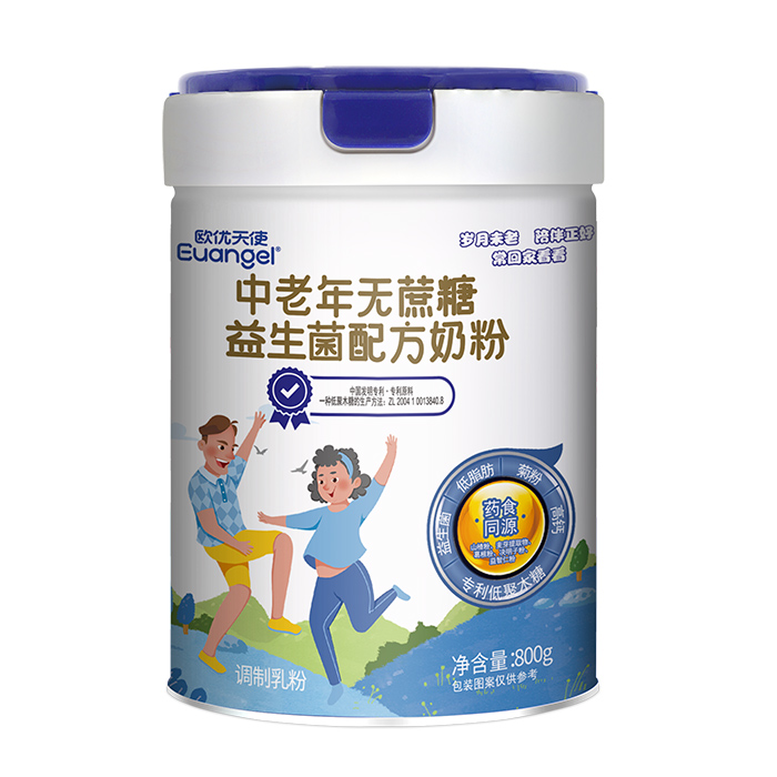 歐優天使中老年無蔗糖益生菌配方奶粉.jpg 歐優天使中老年無蔗糖益生菌配方奶粉.jpg