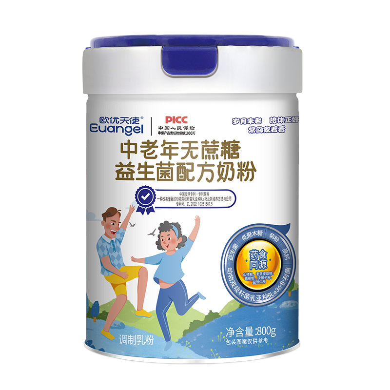 歐優天使中老年無蔗糖益生菌配方奶粉.jpg 歐優天使中老年無蔗糖益生菌配方奶粉.jpg