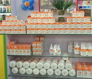 奇氏產(chǎn)品陳列