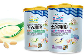 金頂貝貝五谷粗糧營養米粉