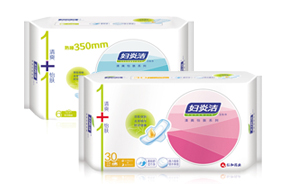 婦炎潔清爽怡膚衛生巾