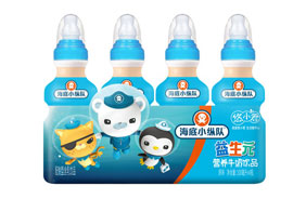 海底小縱隊益生元營養牛奶飲品
