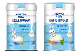 卡娃兔嬰幼兒營養米乳