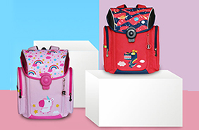 得力熊輕型定量書包系列