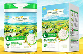 外婆的農莊有機米乳