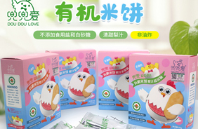 兜兜愛有機(jī)梨汁米餅