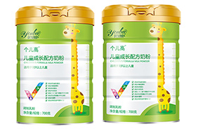 優(yōu)貝歐個兒高™兒童成長配方奶粉