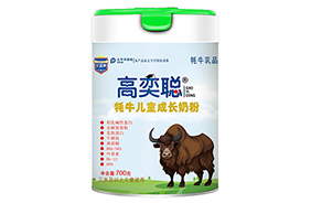 艾嬰健高奕聰牦牛兒童成長(zhǎng)奶粉