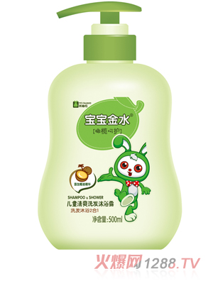 ������ˮ��ͯ��ˬϴ�l��ԡ¶500ML