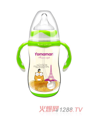 ���㋌��PPSU�pɫ�Ųʵ�����ƿ�Gɫ240ml