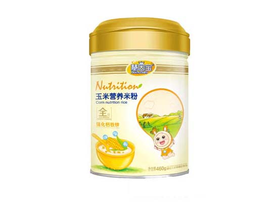 慧因寶強化鈣鐵鋅玉米營養(yǎng)米粉