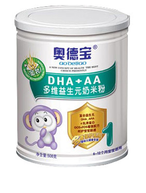 奧德寶多維益生元奶米粉罐裝