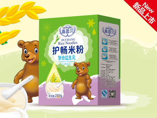 嘉盈貝復合益生元護暢米粉盒裝