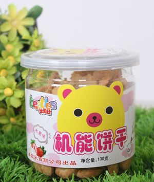 比逗仕水果味機能餅干