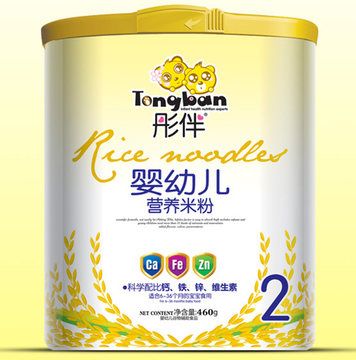 彤伴嬰幼兒營養米粉桶裝