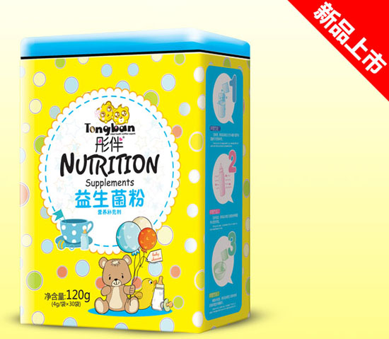 彤伴益生菌粉營養補充劑鐵聽