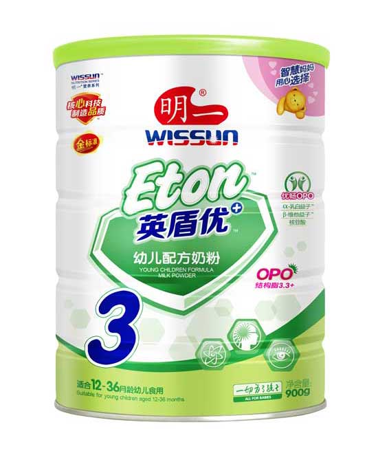 明一英盾優幼兒配方奶粉3段