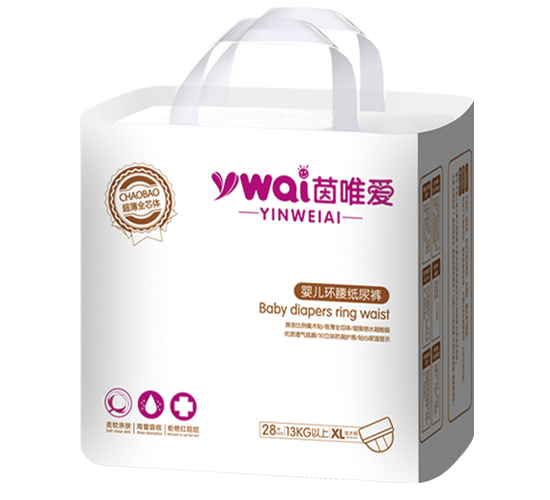 茵唯愛嬰兒環腰紙尿褲XL28