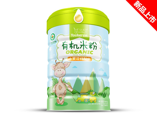 優可欣鐵聽水果多維有機米粉聽裝