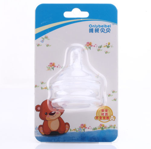 唯昵貝貝寬口2只裝奶嘴