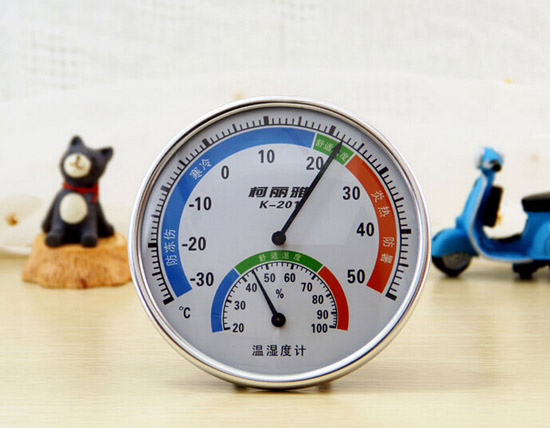 柯麗雅兩用室內溫濕度計指針式