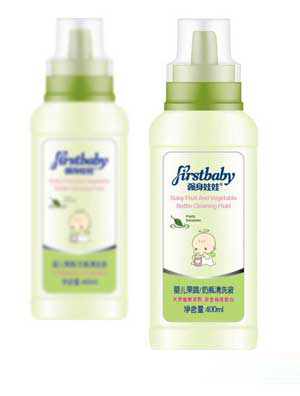 強身娃娃嬰兒果蔬奶瓶清洗液
