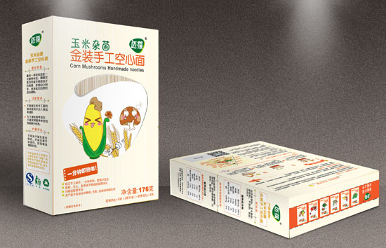 邁葆玉米雜菌金裝手工空心面