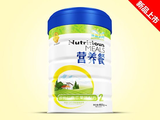 金頂貝貝營養餐鐵聽-核桃仁南瓜果蔬