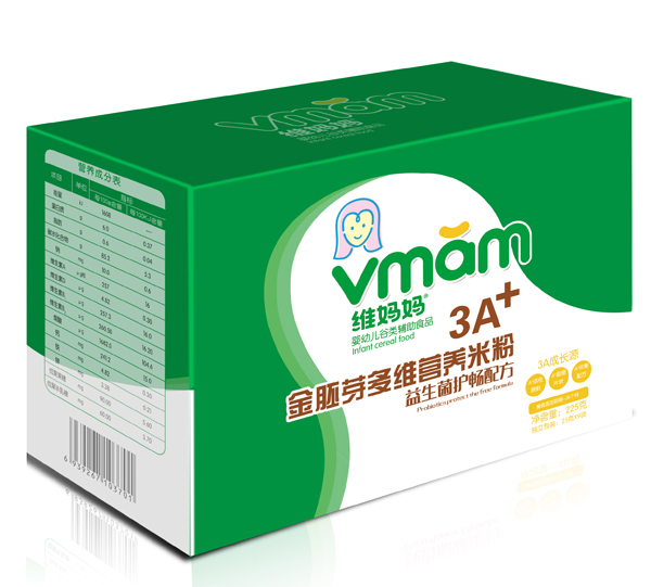 維媽媽益生菌護暢3A金胚芽多維營養米粉