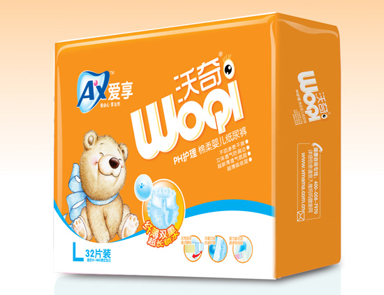 愛享沃奇紙尿褲L碼