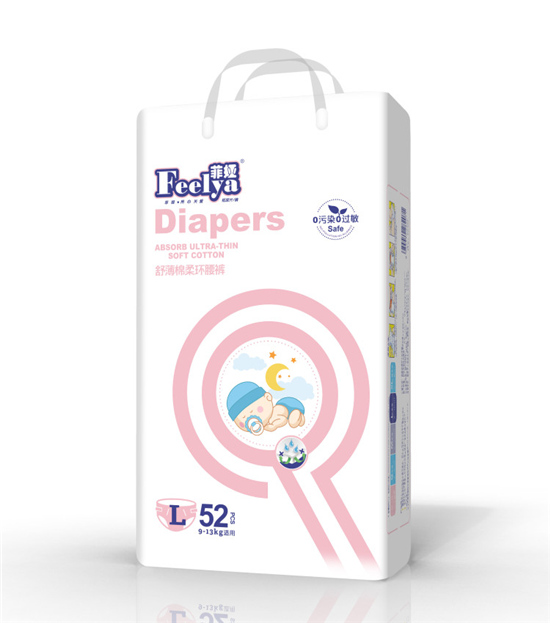 菲婭舒薄棉柔環腰褲L碼54片